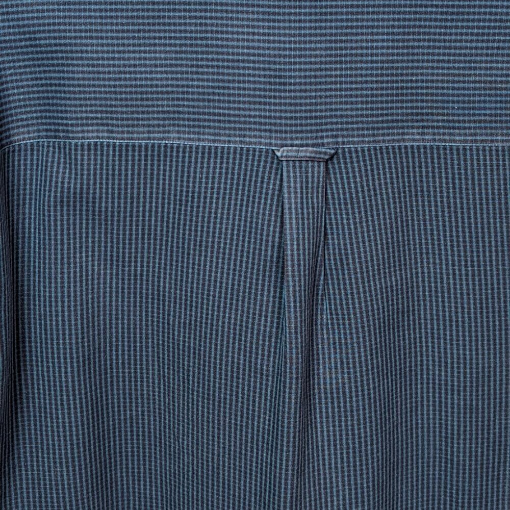 COLUMBIA SPORTSWEAR COMPANY Cotton Button Down Shirt Blue Stripe Size XXL - Picture 8 of 14